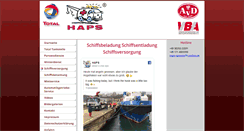 Desktop Screenshot of haps-sassnitz.de